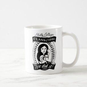 Taza De Café Huelga" clase de la universidad "de los molinos