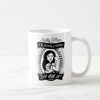 Taza De Café Huelga" clase de la universidad "de los molinos