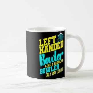 Taza De Café Huelga del tazón del Bowler izquierdo