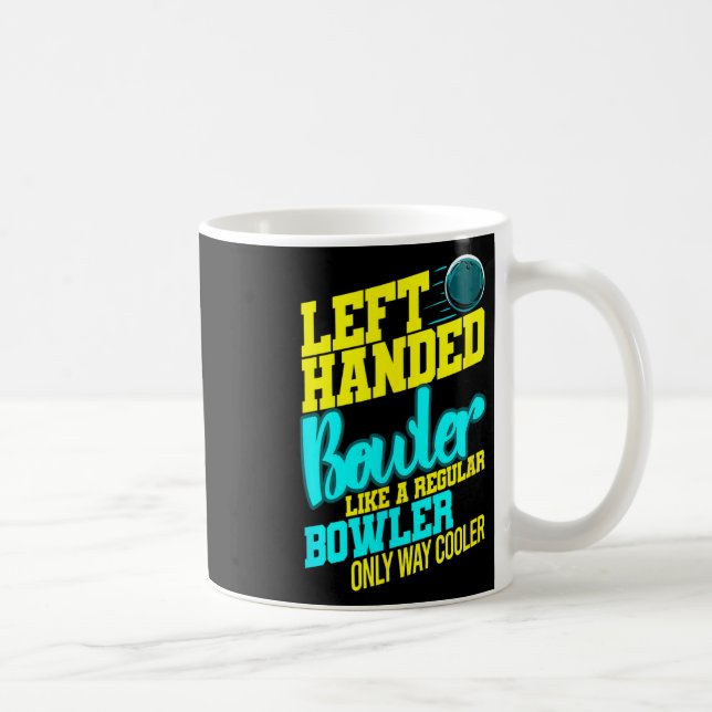 Taza De Café Huelga del tazón del Bowler izquierdo (Derecha)