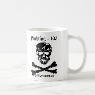 Taza De Café Huelga/escuadrón de caza VFA-103