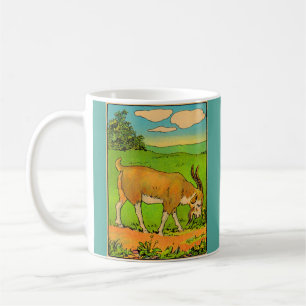 Taza De Café Huella de carnicero de pastoreo de 1914