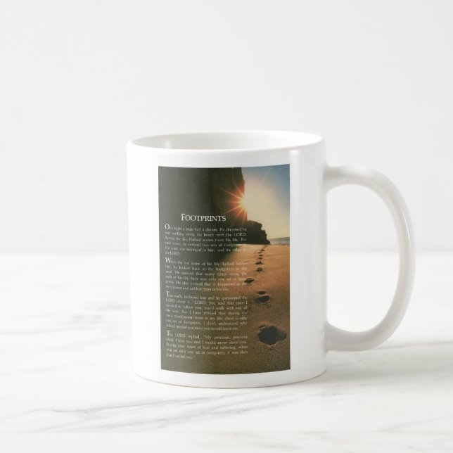 Taza De Café Huellas (Derecha)