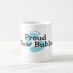 Taza De Café Huellas de bebé niño orgullosa nueva Bubbe