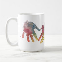 Huellas de mano Corazón Cutest Toddler Baby Photo