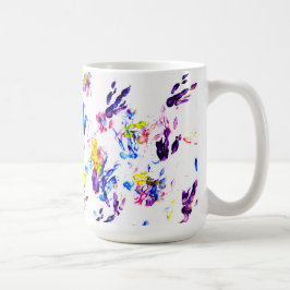 Taza De Café huellas del pingüino