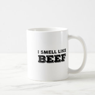 Taza De Café Huelo Como La Carne Graciosa Meme Fumando Carne