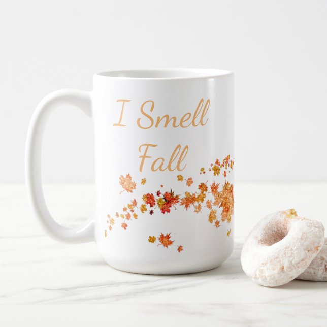 Taza De Café Huelo Mug Caída (Con donut)
