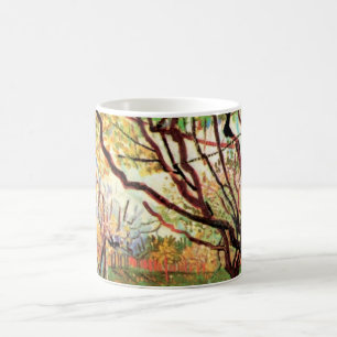 Taza De Café Huerto en flor de Vincent van Gogh