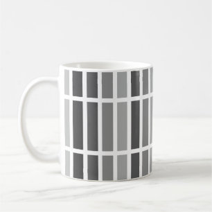 Taza De Café Hues de gris plateado