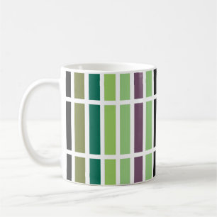 Taza De Café Hues negros morados verdes