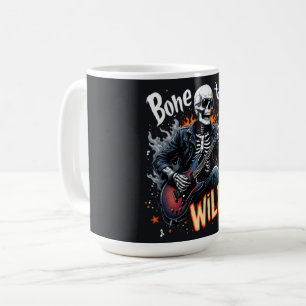 Taza De Café Hueso para ser salvaje Skeleton Mug