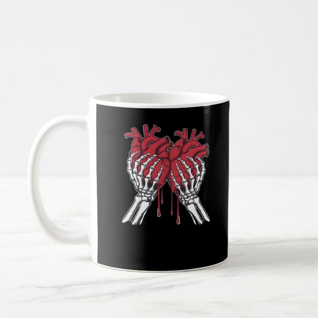 Taza De Café Hueso Para Ser Tu San Valentín - Día de San Valent (Izquierda)