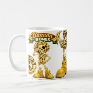 Taza De Café Huesos de Plátano