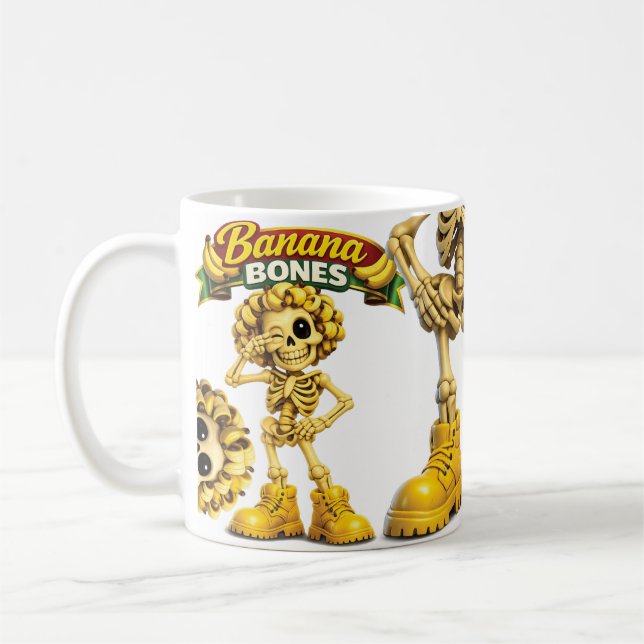 Taza De Café Huesos de Plátano (Izquierda)