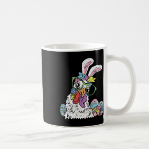 Taza De Café Huevo de pollo Caza de Pascua Bunny Ears Farm Anim