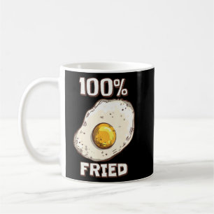 Taza De Café Huevo frito 100 Fried Sunny Side Up