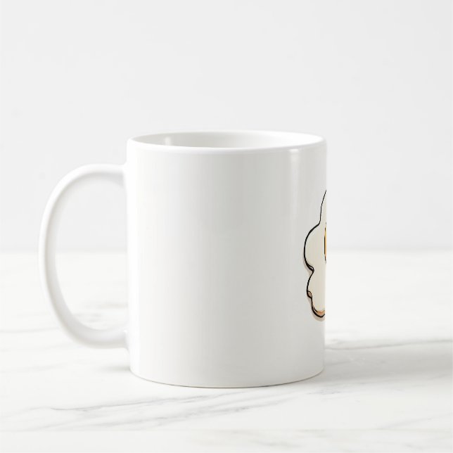 Taza De Café huevo lindo (Izquierda)
