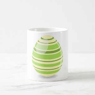 Taza De Café Huevo verde de Pascua