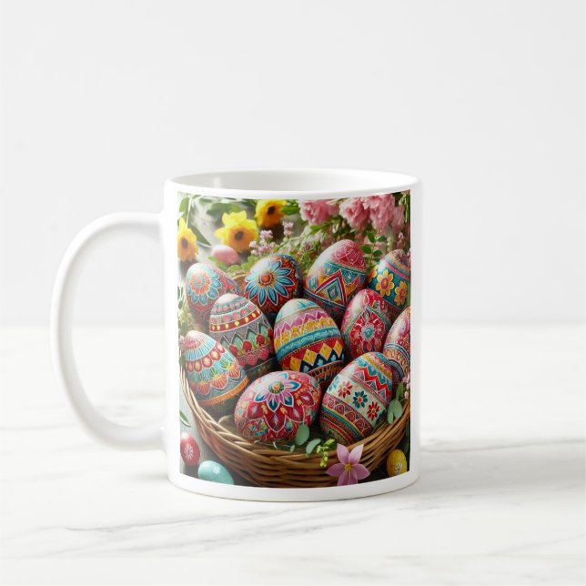 Taza De Café Huevos de Pascua (Izquierda)