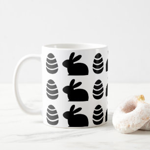 Taza De Café Huevos de Pascua Conejo de Pascua Feliz Pascua Pat
