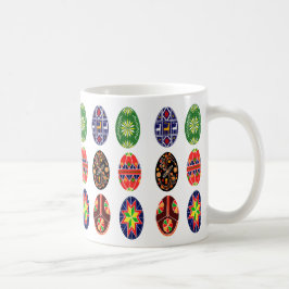 Taza De Café Huevos de Pascua de Ucrania