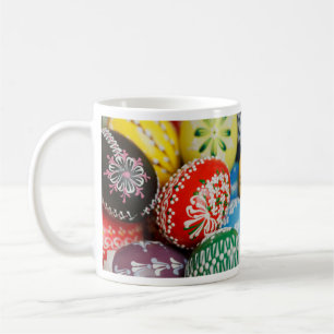 Taza De Café Huevos de Pascua pintados a mano
