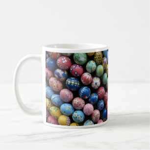 Taza De Café Huevos de Pascua pintados a mano