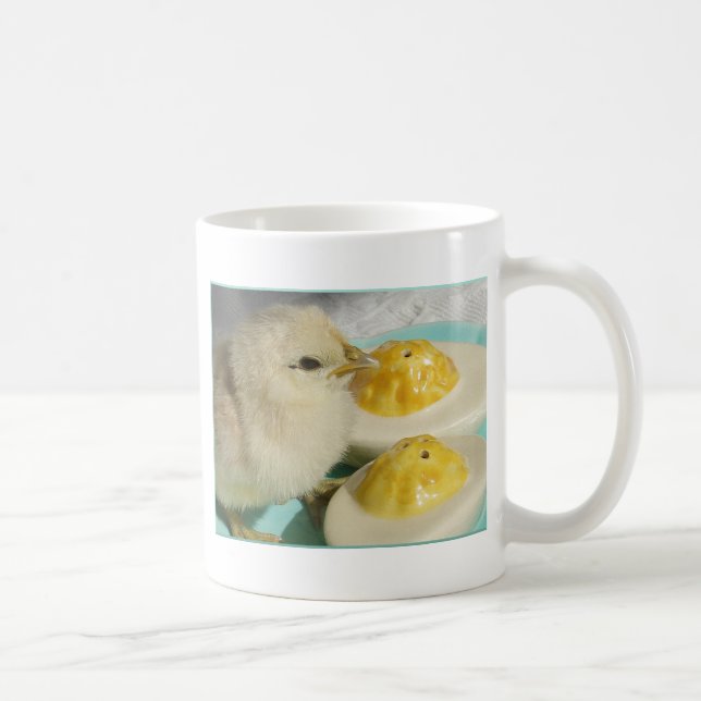 Taza De Café Huevos de pollo y de cerdo 2 (Derecha)