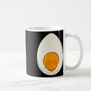 Taza De Café Huevos esculpidos Ropa Diablo Cuernos Halloween Hu