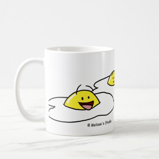 Taza De Café Huevos felices (Izquierda)