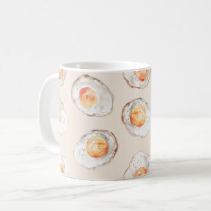 Taza De Café Huevos Fritos