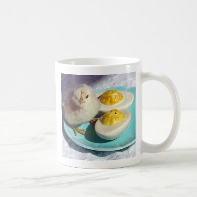 Taza De Café Huevos vilidos y polluelo (Derecha)