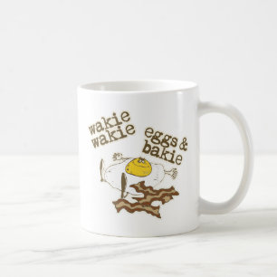 Taza De Café Huevos y Bakie de Wakie Wakie