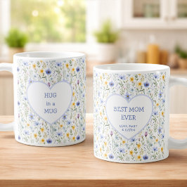 Taza De Café Hug in a Mug Personalized Gift for Mom
