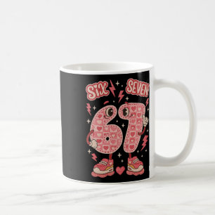 Taza De Café Hugvyn Seis Siete Amor De San Valentín 67 Preppy C