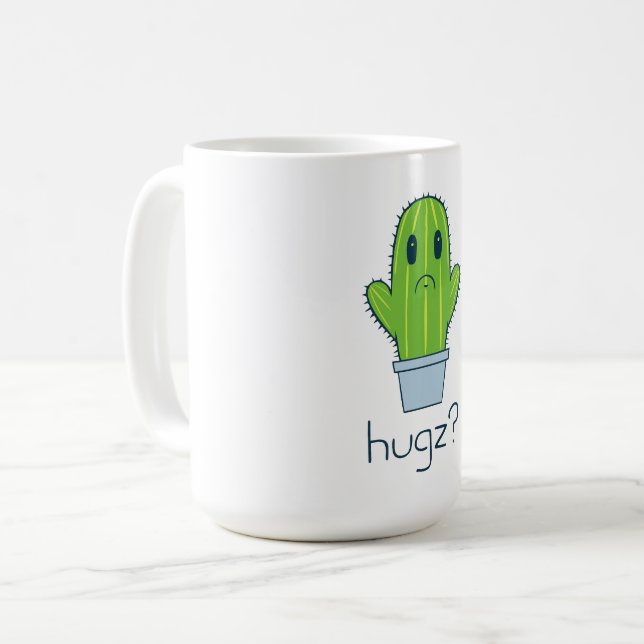 Taza De Café ¿Hugz? (Anverso izquierdo)