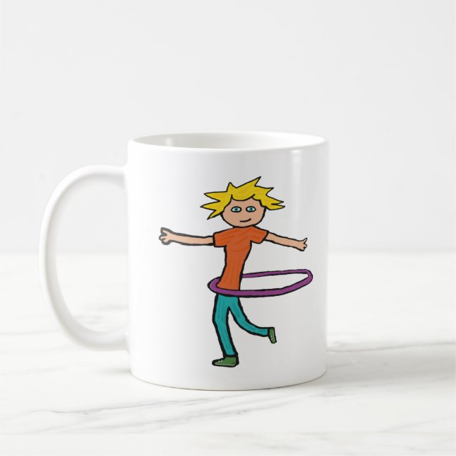 Taza De Café Hula Hooping (Izquierda)
