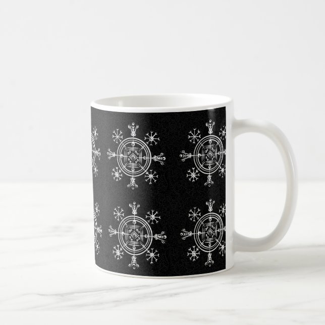 Taza De Café Hulinhjálmur - Norse Sigil la invisibilidad (Derecha)