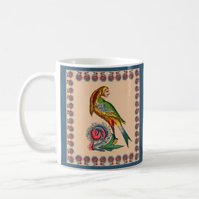 Taza De Café human bird print (Izquierda)