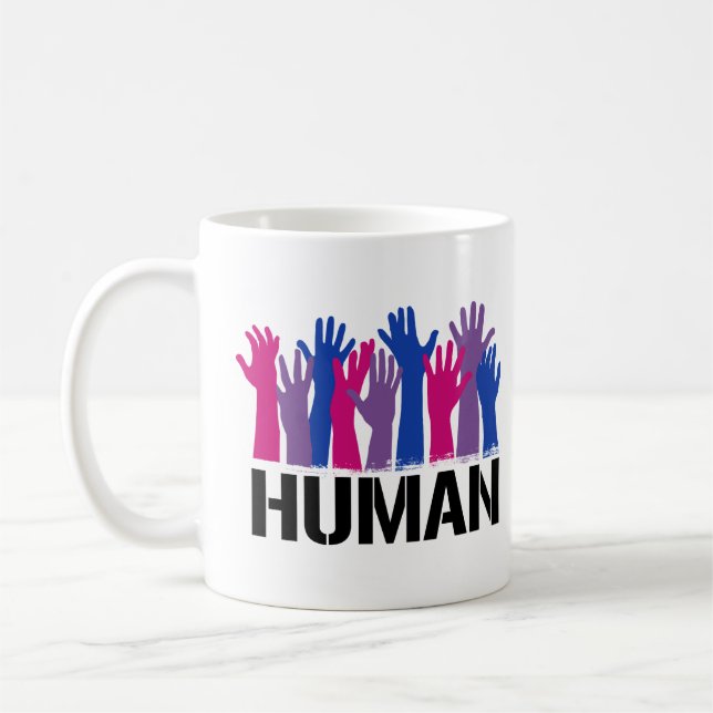 Taza De Café Humano Bisexual (Izquierda)