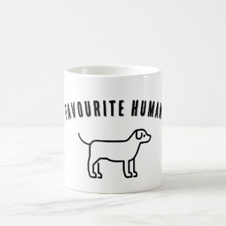Taza De Café Humano Favorito
