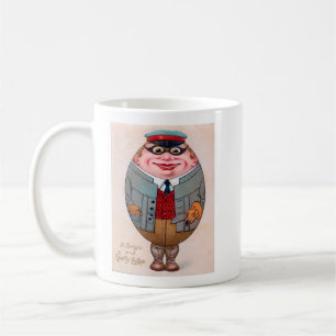 Taza De Café Humano humorístico humorístico de huevo de Pascua