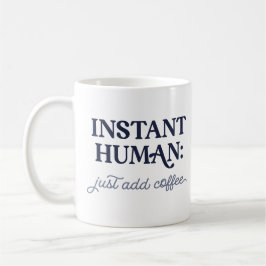 Taza De Café Humano instantánea