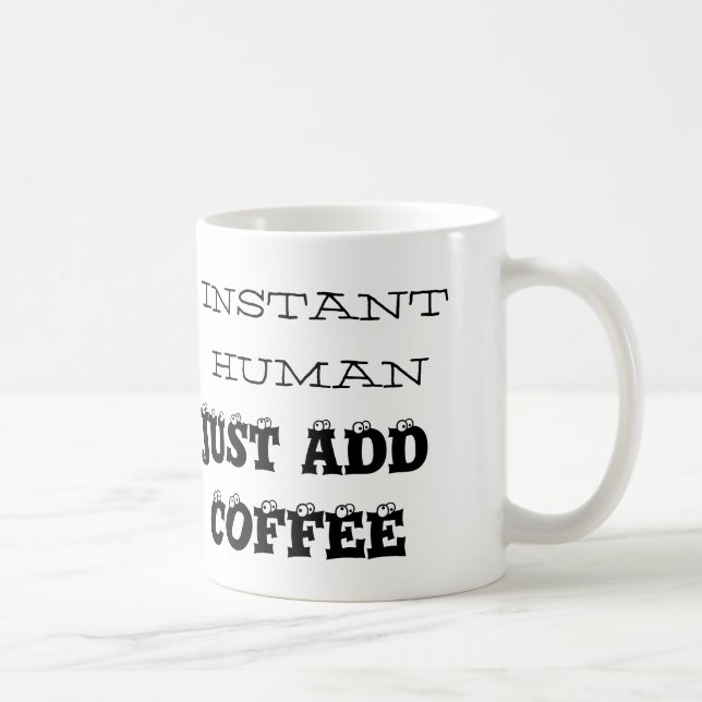 Taza De Café Humano instantáneo, solo añade café, café clásico (Derecha)