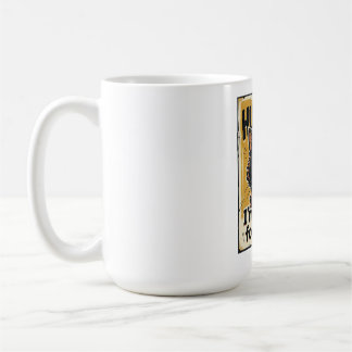 Taza De Café ¿Humanos? Diseño de Amante de Gato Negro