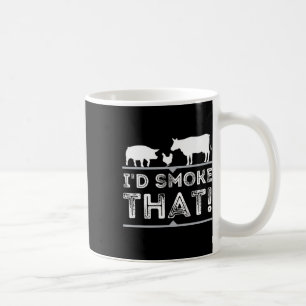 Taza De Café Humaría a ese divertido parrillada de fumadores Bb