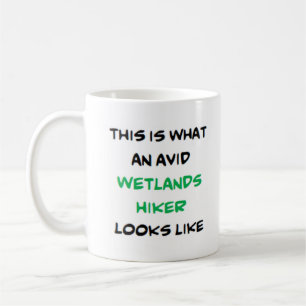 Taza De Café humedales de excursión, ávidos