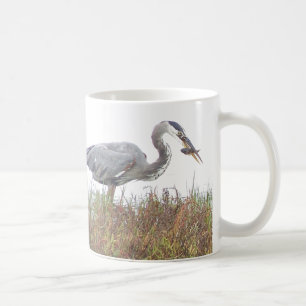 Taza De Café Humedales de los animales de la fauna de los