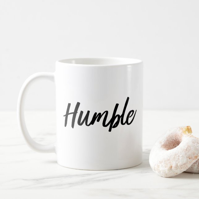 Taza De Café Humilde (Con donut)